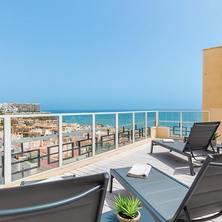 Crystalline View'S Of Carihuela - 3 Bedrooms Penthouse 托雷莫利诺斯 外观 照片