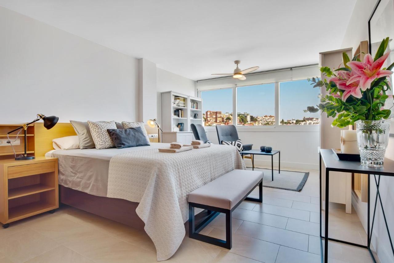 Crystalline View'S Of Carihuela - 3 Bedrooms Penthouse 托雷莫利诺斯 外观 照片