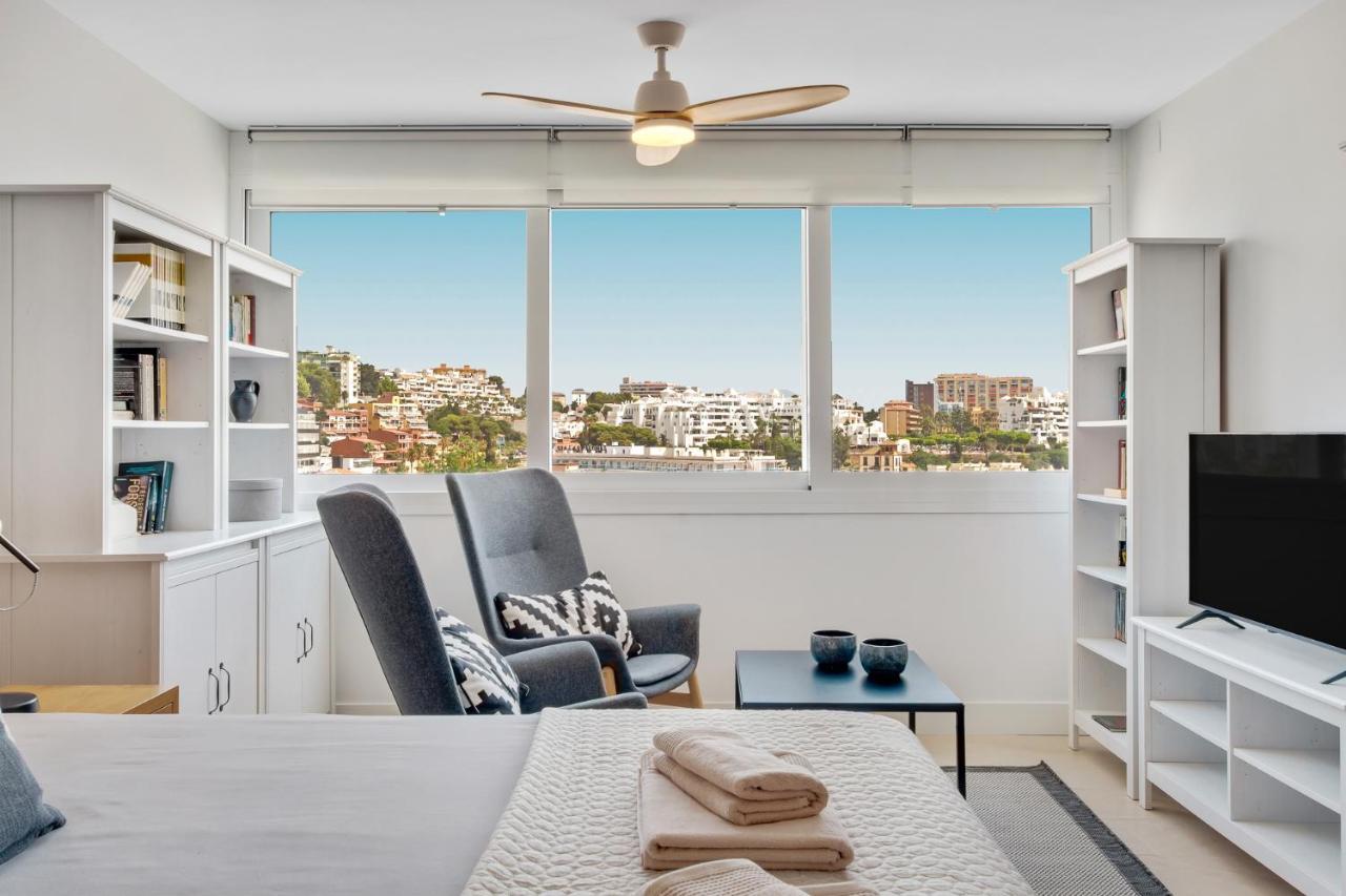 Crystalline View'S Of Carihuela - 3 Bedrooms Penthouse 托雷莫利诺斯 外观 照片